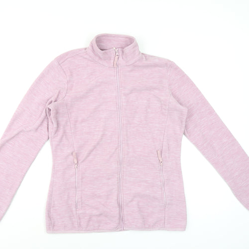 Mountain Warehouse Womens Pink Fleece Full Zip Jacket Size M