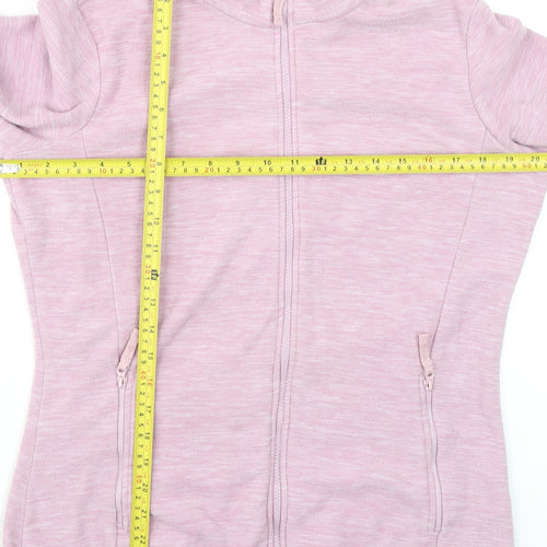 Mountain Warehouse Womens Pink Fleece Full Zip Jacket Size M