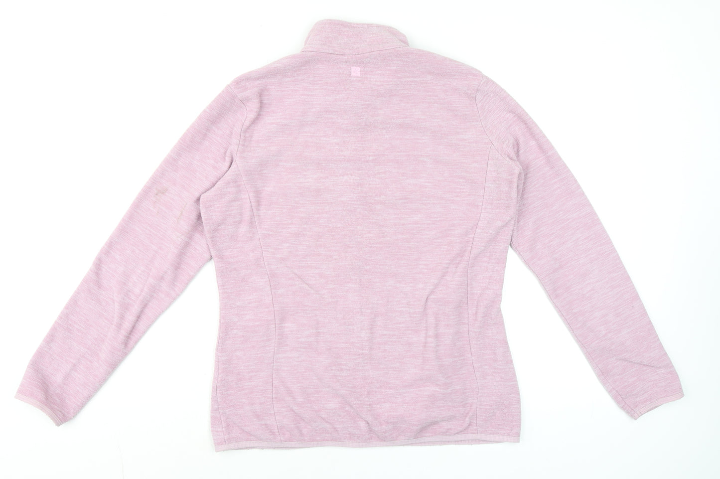 Mountain Warehouse Womens Pink Fleece Full Zip Jacket Size M
