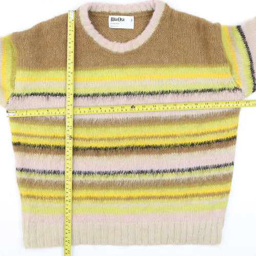 Primark Women’s Multicoloured Striped Knit Jumper Size S