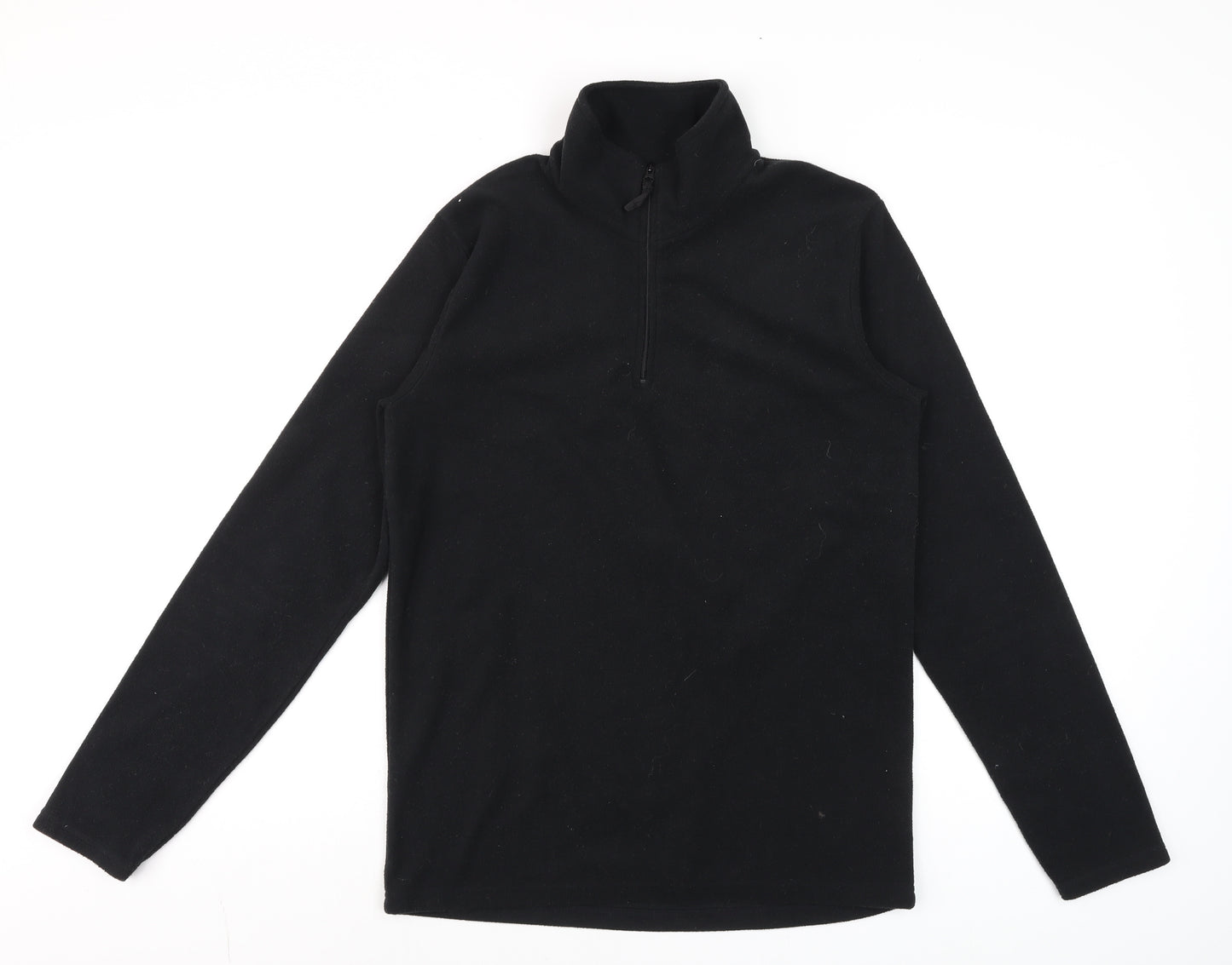 Mountain Warehouse Women’s Black XS Fleece 1/4 Zip Pullover Sweatshirt