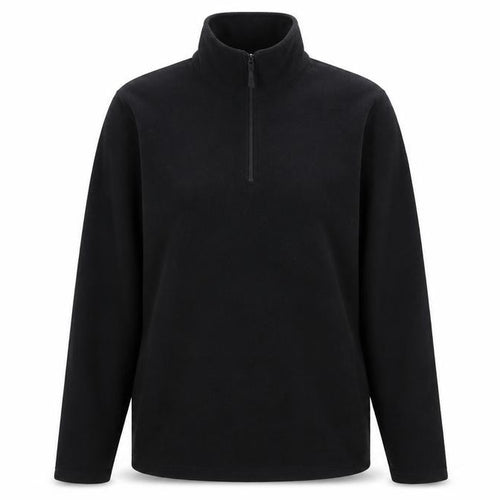 Mountain Warehouse Women’s Black XS Fleece 1/4 Zip Pullover Sweatshirt
