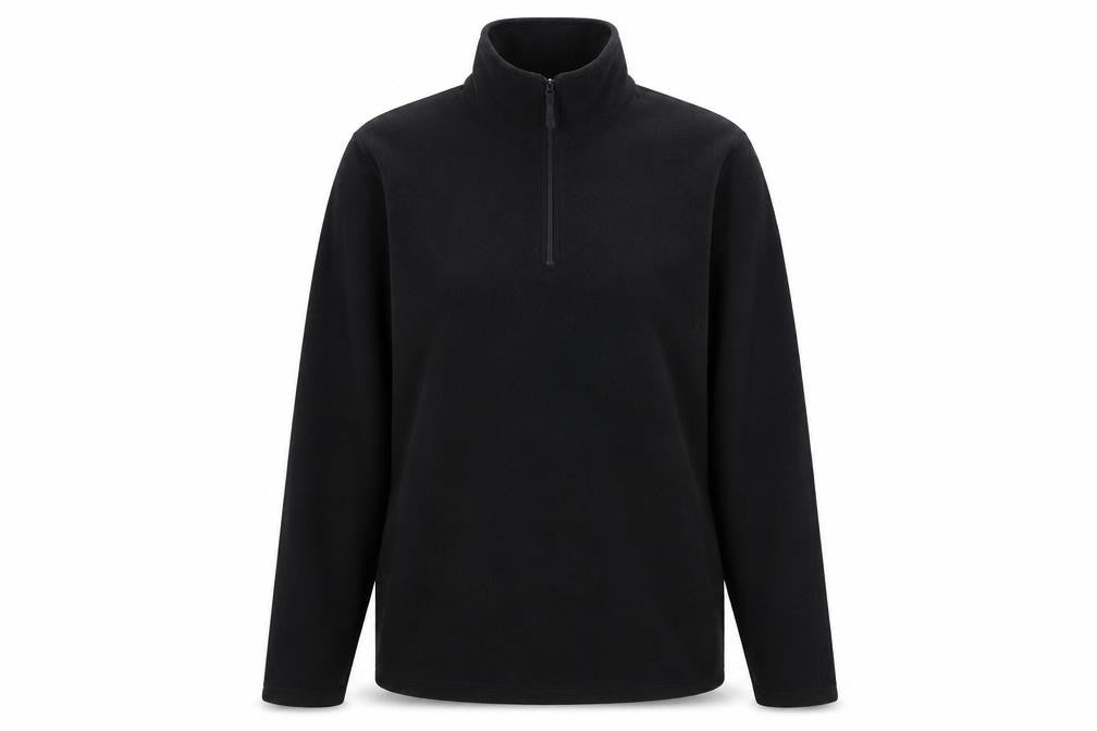 Mountain Warehouse Women’s Black XS Fleece 1/4 Zip Pullover Sweatshirt