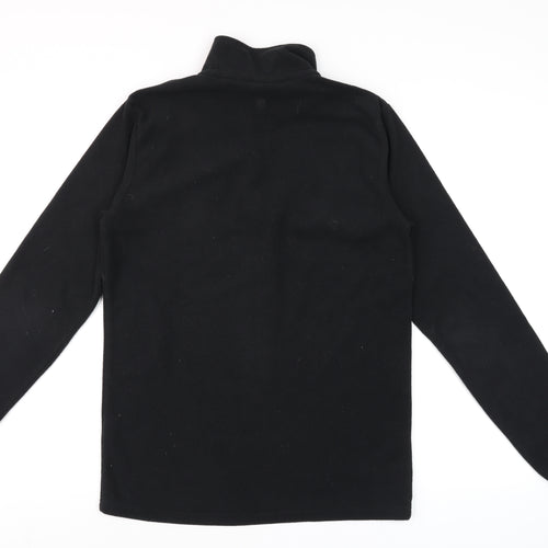Mountain Warehouse Women’s Black XS Fleece 1/4 Zip Pullover Sweatshirt