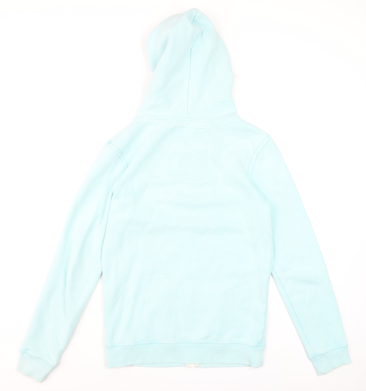 Animal Women’s Blue Full Zip Hoodie Size 8 Cotton Blend