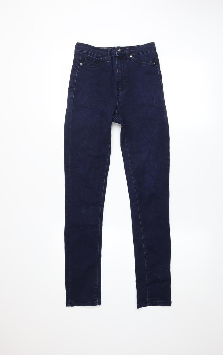 Gallery Women’s Blue Skinny Jeans UK 8 Dark Wash Classic Denim