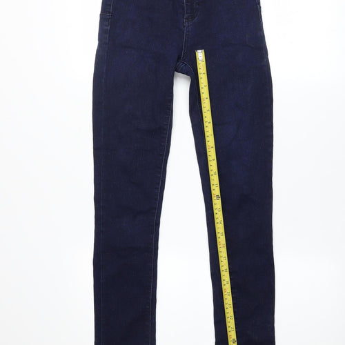 Gallery Women’s Blue Skinny Jeans UK 8 Dark Wash Classic Denim