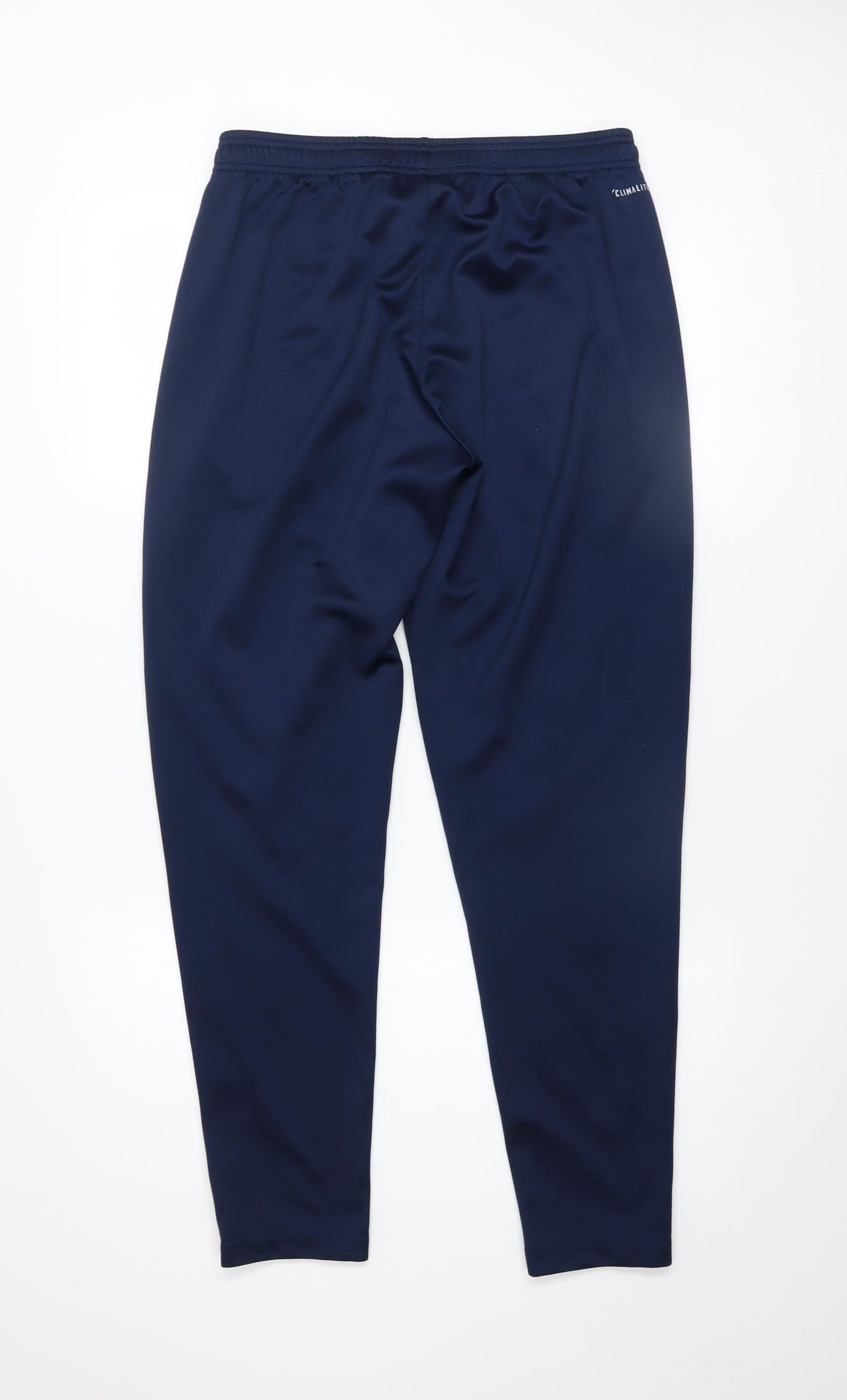 Adidas Men's Blue Slim Fit Tapered Track Pants Size M
