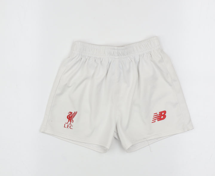 New Balance Boys White 2-3 Years Athletic Football Shorts