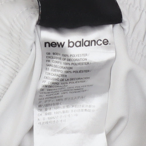 New Balance Boys White 2-3 Years Athletic Football Shorts