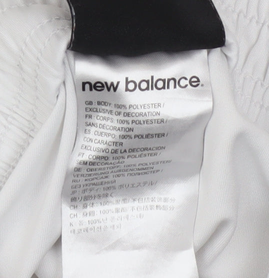 New Balance Boys White 2-3 Years Athletic Football Shorts