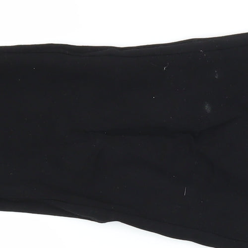 Vero Moda Womens Black S Tapered Viscose Blend Trousers