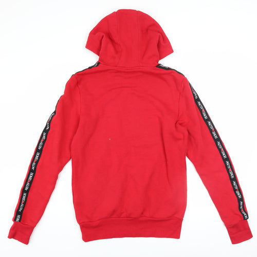 Home Alone Red Men's Pullover Hoodie S Graphic Logo Fleece
