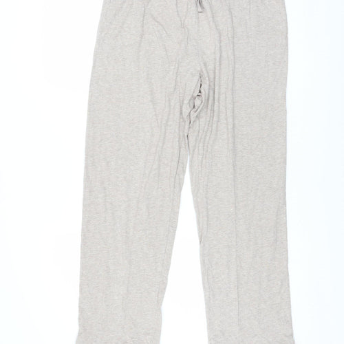 Dunnes Stores Women Beige Jersey Pyjama Pants Size 12 Lightweight Trousers