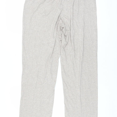 Dunnes Stores Women Beige Jersey Pyjama Pants Size 12 Lightweight Trousers