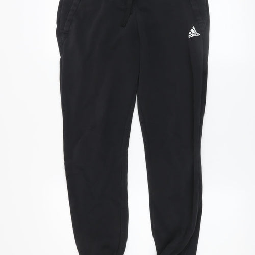adidas Men's Black Jogger Trousers Size S Regular Fit Activewear