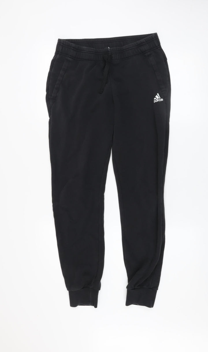 adidas Men's Black Jogger Trousers Size S Regular Fit Activewear