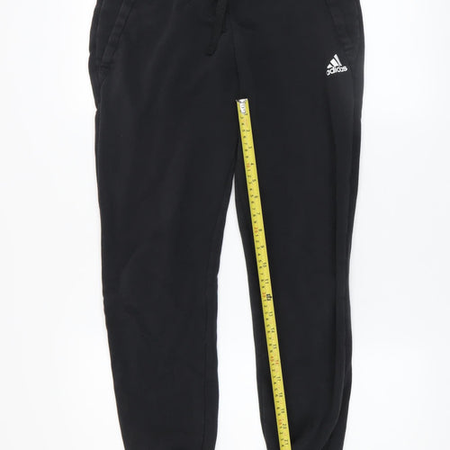 adidas Men's Black Jogger Trousers Size S Regular Fit Activewear