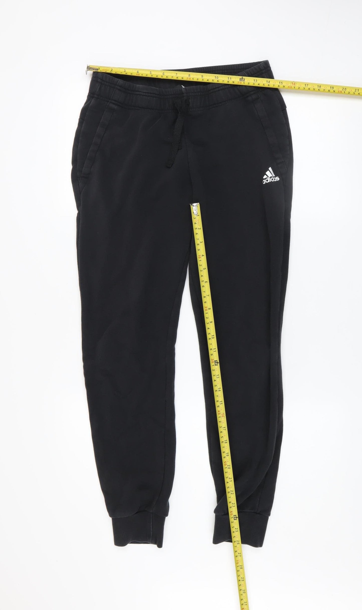 adidas Men's Black Jogger Trousers Size S Regular Fit Activewear