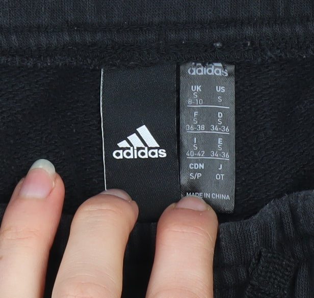adidas Men's Black Jogger Trousers Size S Regular Fit Activewear