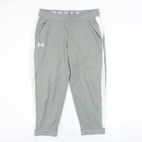Under Armour Men's Grey Jogger Trousers S Slim Fit Activewear