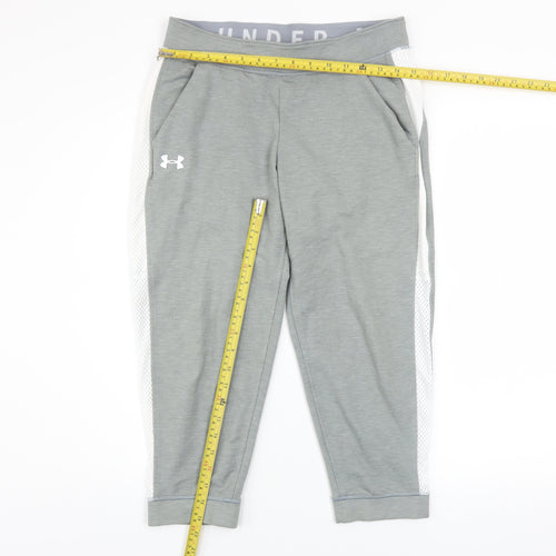 Under Armour Men's Grey Jogger Trousers S Slim Fit Activewear