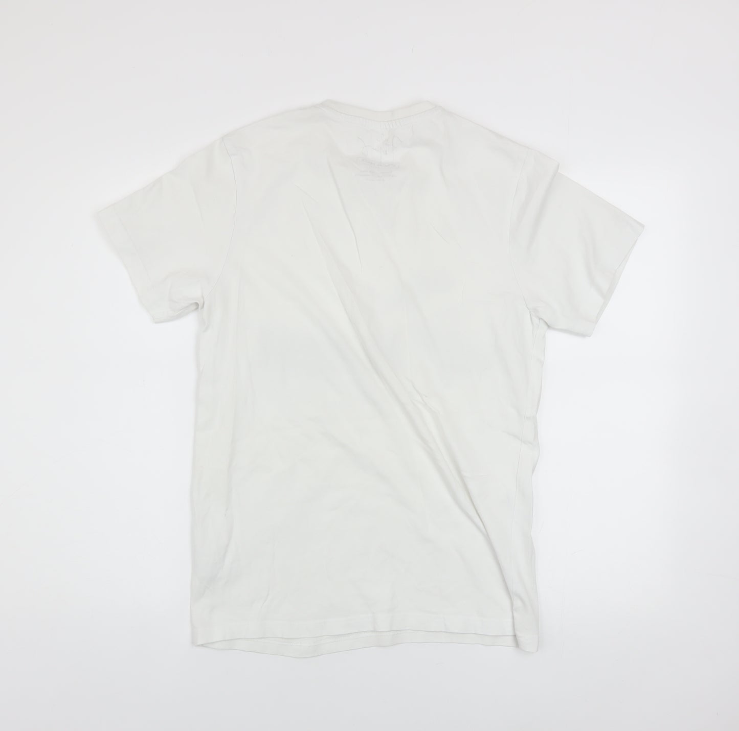 Topman Men’s White Freddie Mercury Band Graphic Cotton T-Shirt Size S