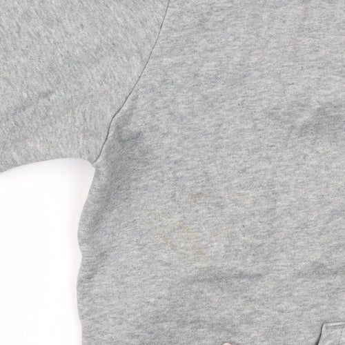 Puma Men's Grey XL Pullover Hoodie Sweatshirt with Logo