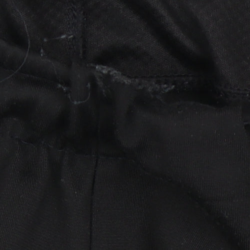 Puma Men's Black L Track Pants Polyester Tapered Leg Sportswear
