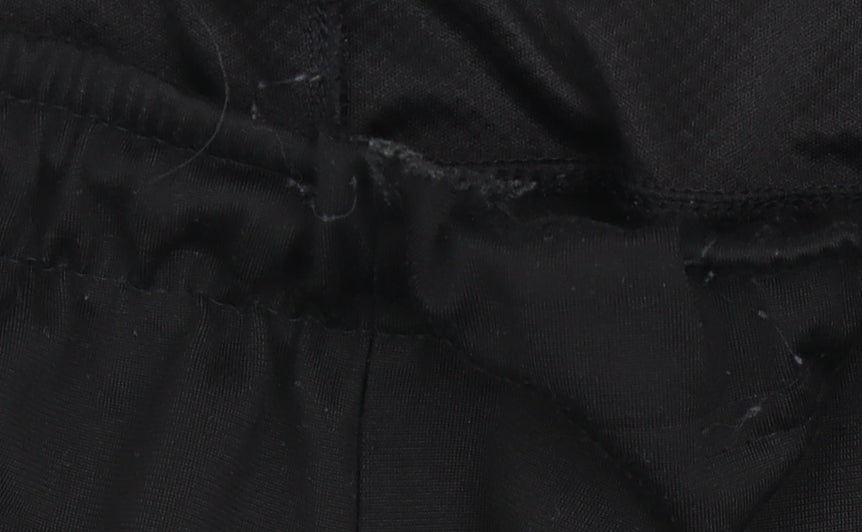 Puma Men's Black L Track Pants Polyester Tapered Leg Sportswear