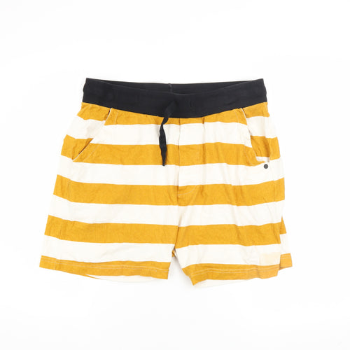 Osklen Men's Multicoloured Striped Athletic Shorts Size S