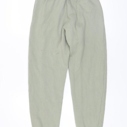 New Look Womens Green Jogger Sweatpants Size 10 Cotton Blend