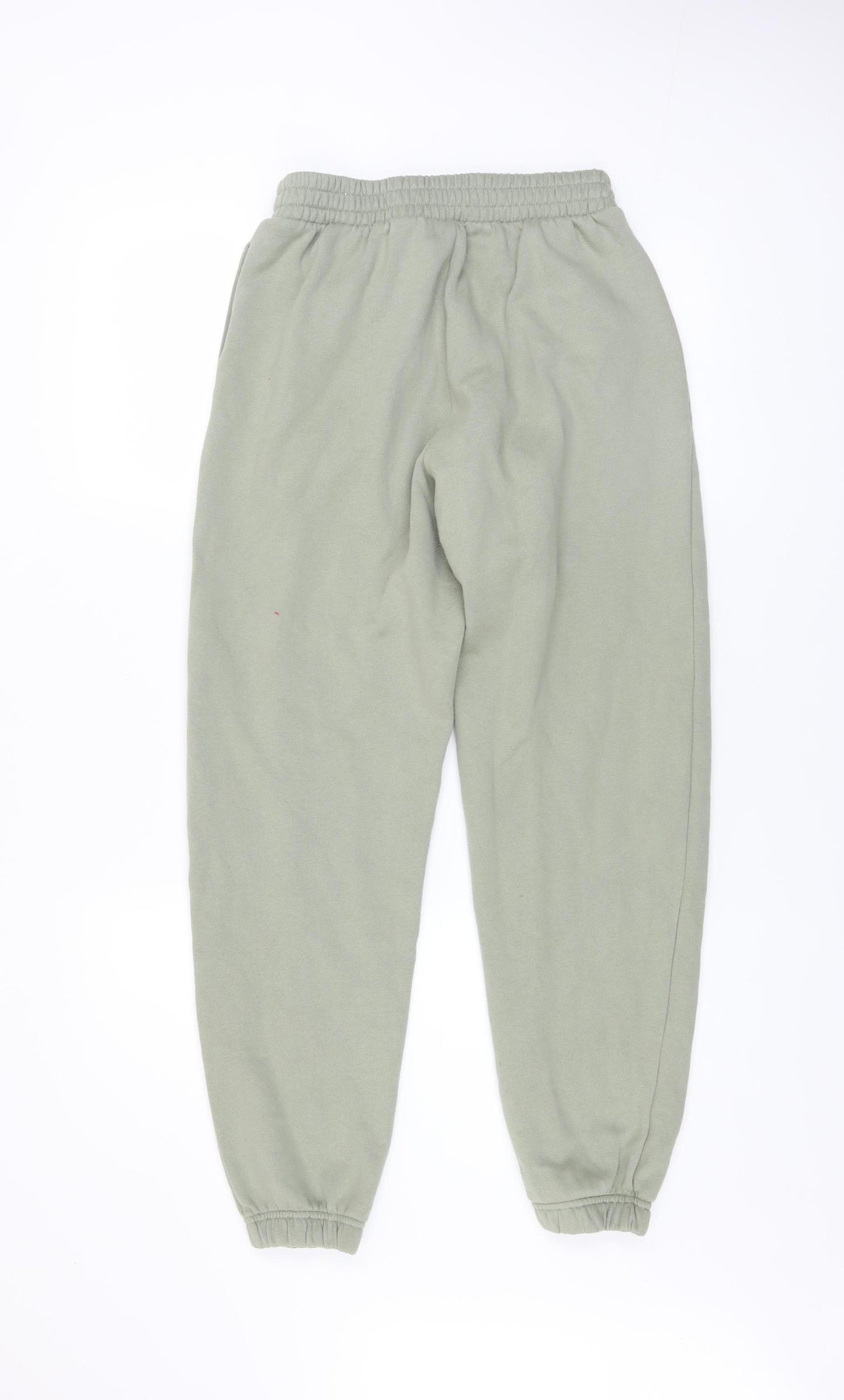 New Look Womens Green Jogger Sweatpants Size 10 Cotton Blend