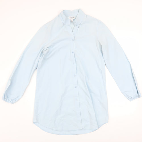 Vero Moda Aware Women's Light Blue Long Sleeve Cotton Button-Up Shirt Size S