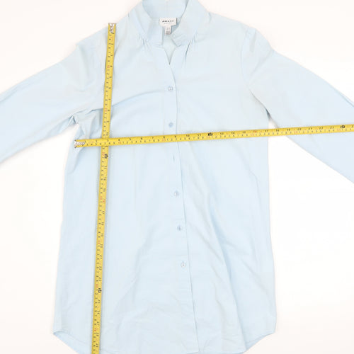Vero Moda Aware Women's Light Blue Long Sleeve Cotton Button-Up Shirt Size S