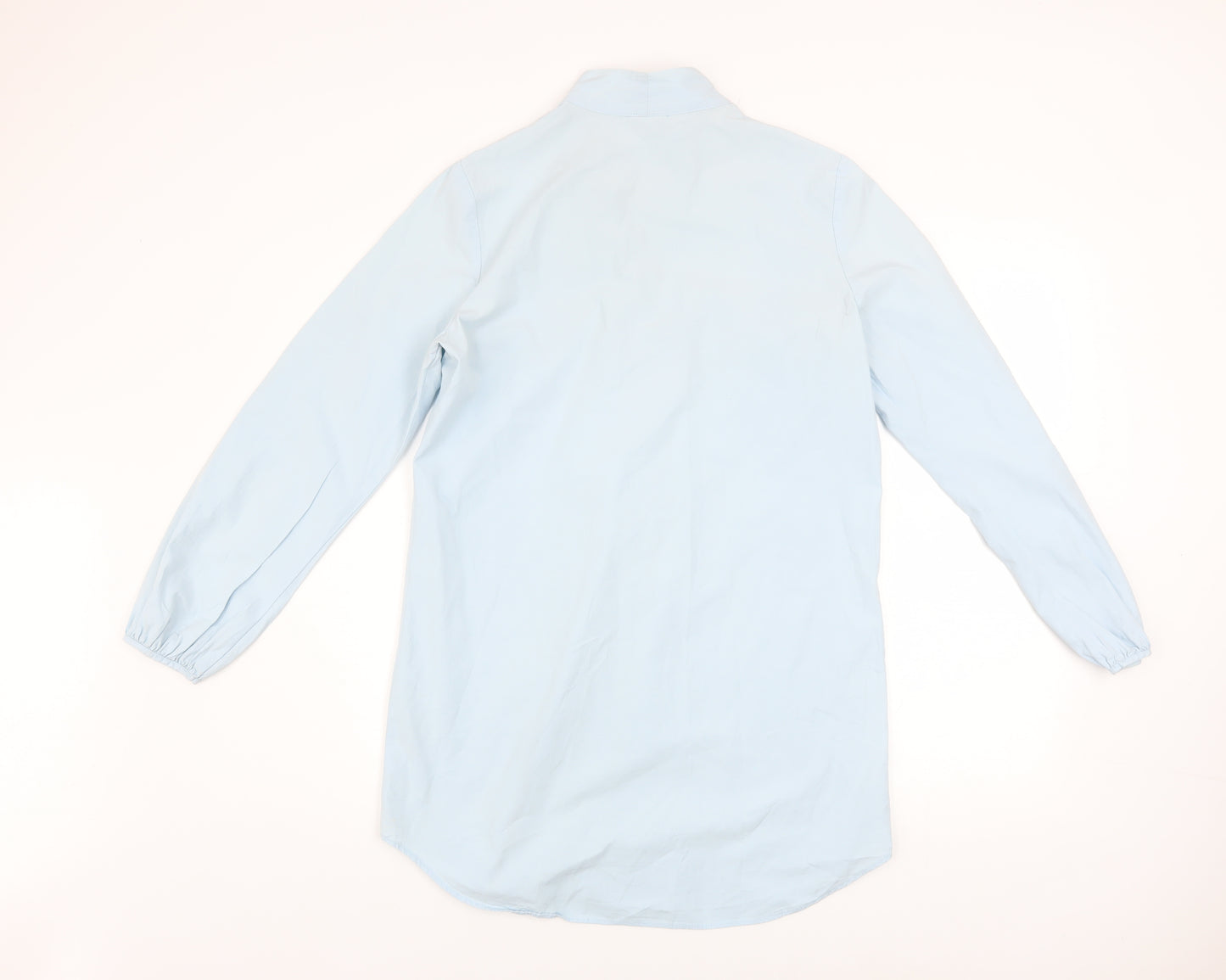 Vero Moda Aware Women's Light Blue Long Sleeve Cotton Button-Up Shirt Size S