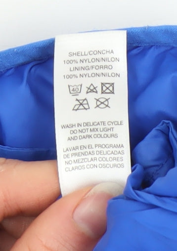 St. Bernard Boys Blue 7-8 Years Puffer Gilet Waistcoat Zip Up