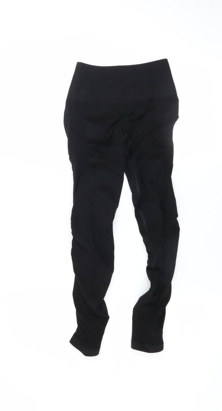 Alphalete Women's Black XS Seamless High Waist Leggings Gym Yoga