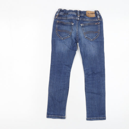 Tommy Hilfiger Girls Blue Skinny Denim Jeans 6 Years Adjustable Waist