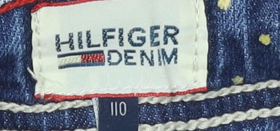 Tommy Hilfiger Girls Blue Skinny Denim Jeans 6 Years Adjustable Waist