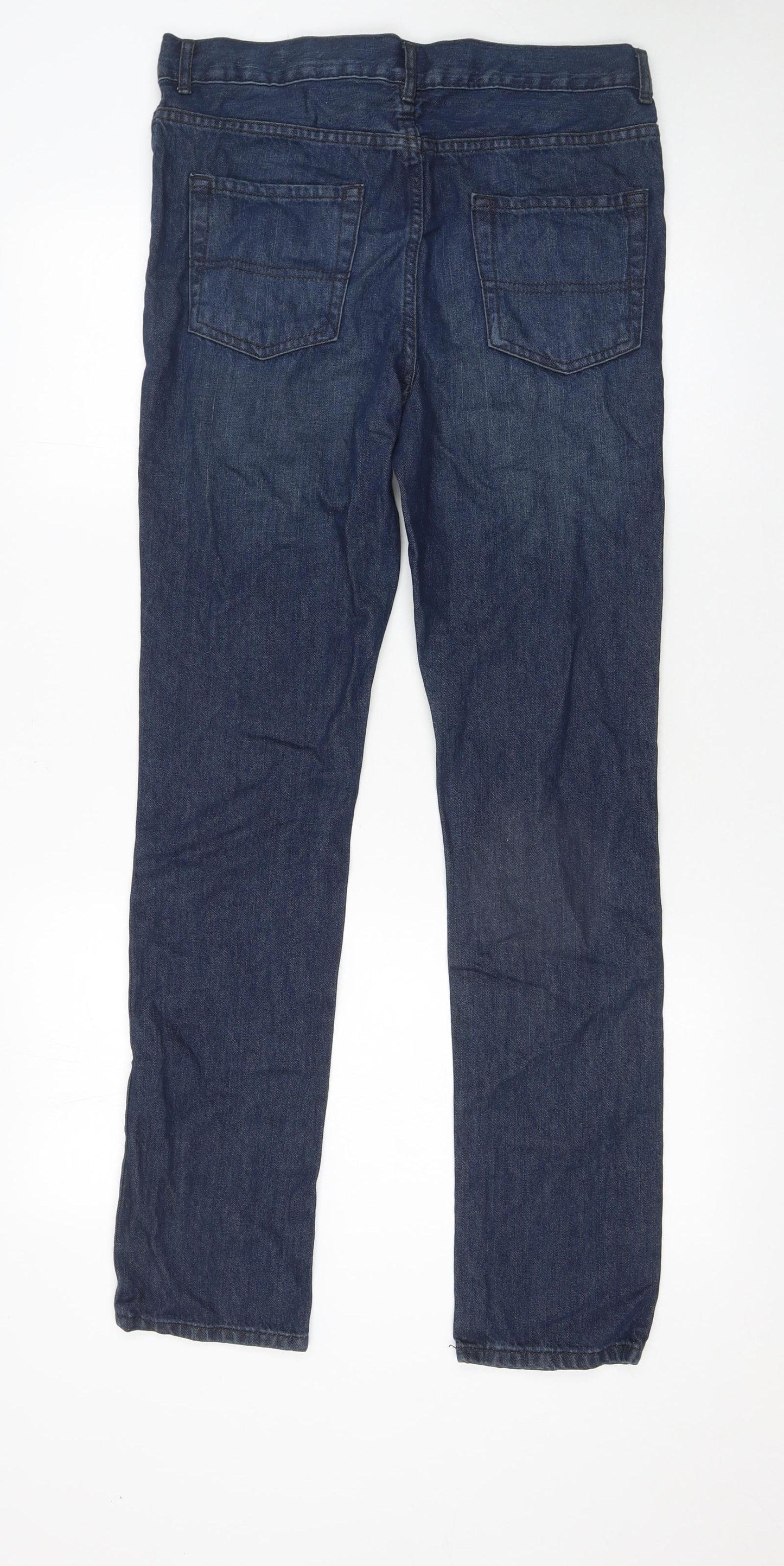 The Children's Place Boys Blue Skinny Jeans Size 16 Years 100% Cotton Denim