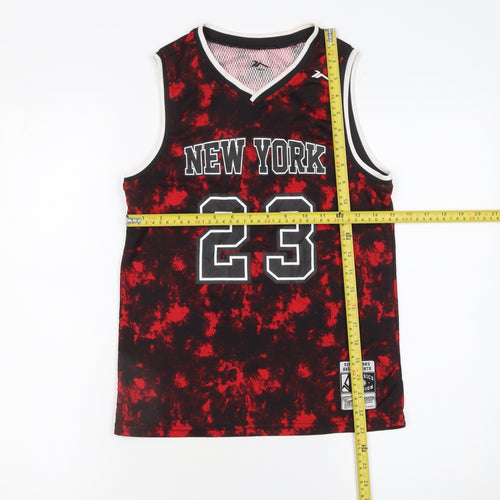 Tenth Boys Multicoloured Basketball Jersey Tank Top Size 12 Years