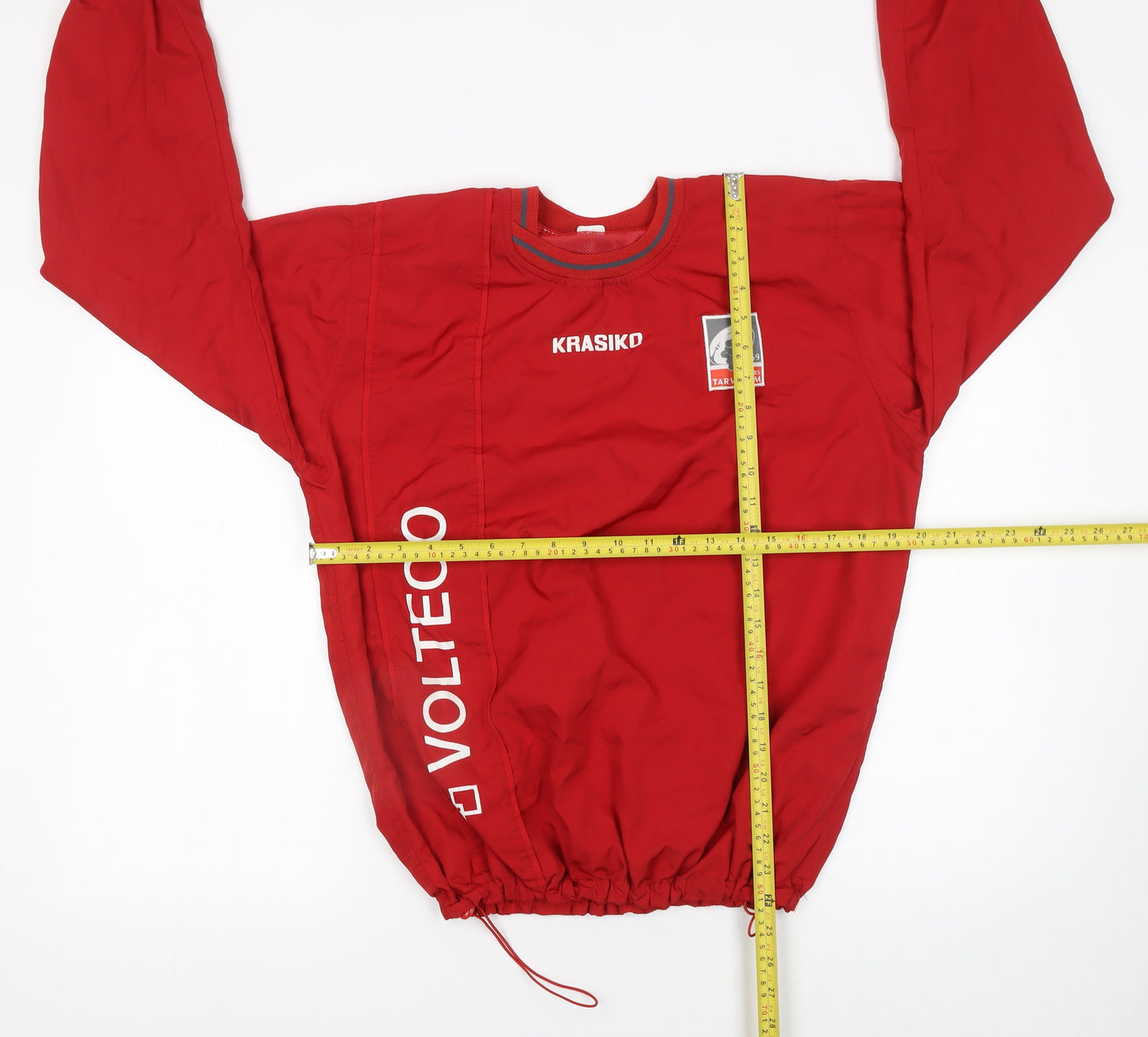 Krasiko Sport Mens Red Pullover Rugby Sweatshirt Size S