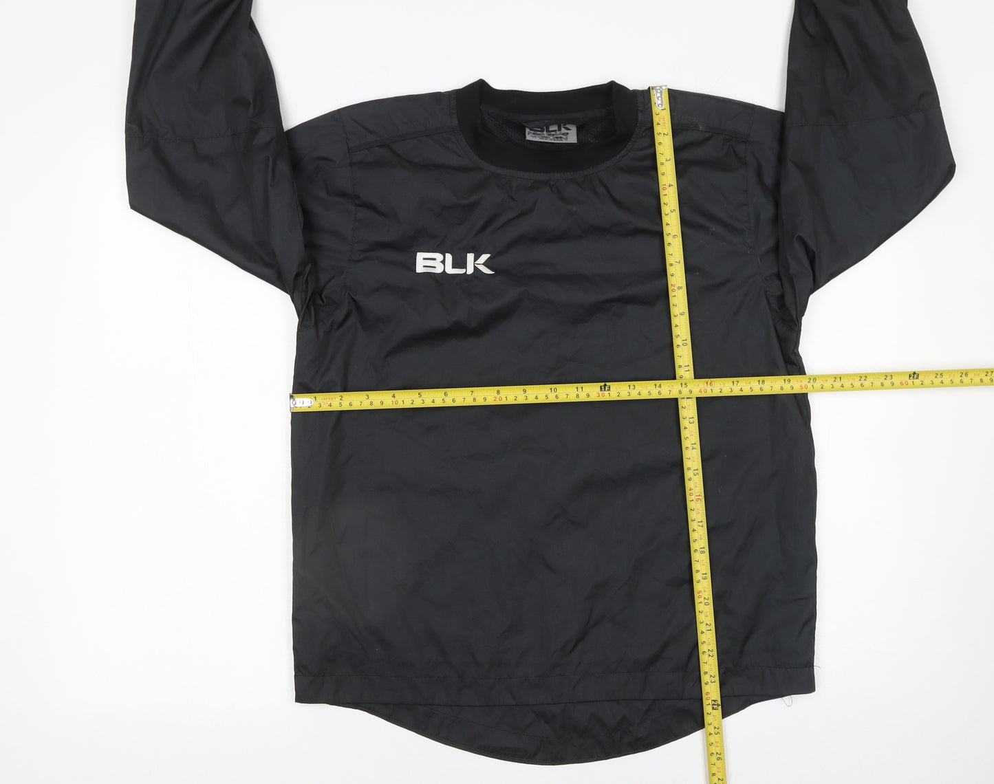 BLK Boys Black 12 Years Pullover Sports Sweatshirt Crew Neck