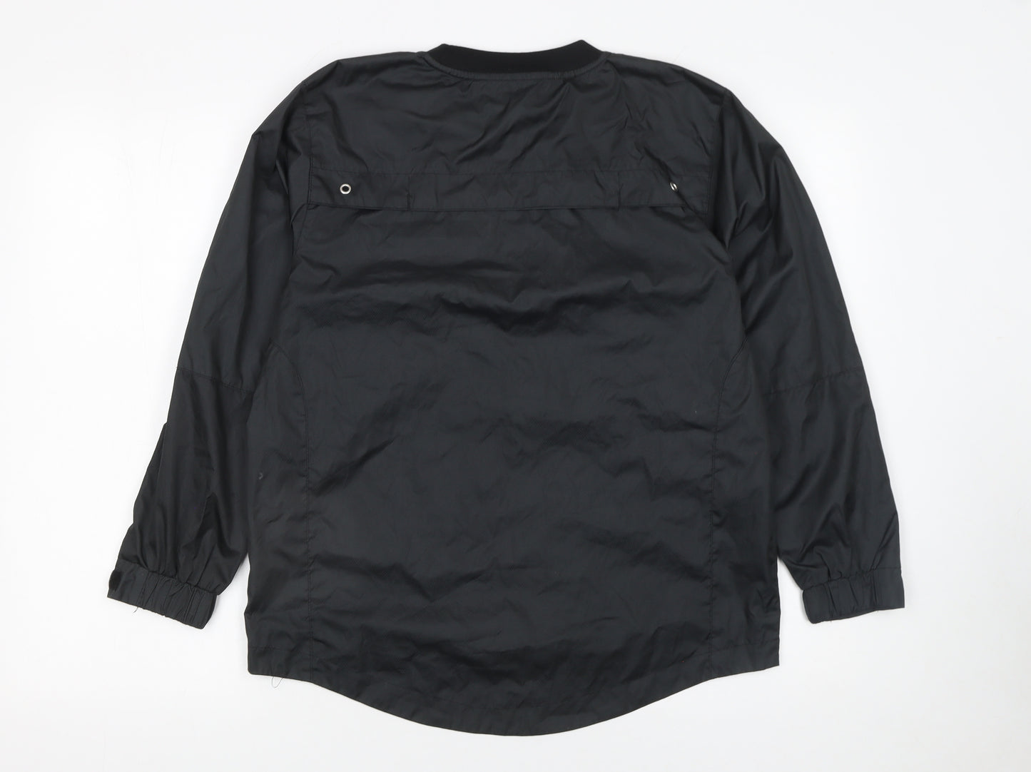 BLK Boys Black 12 Years Pullover Sports Sweatshirt Crew Neck