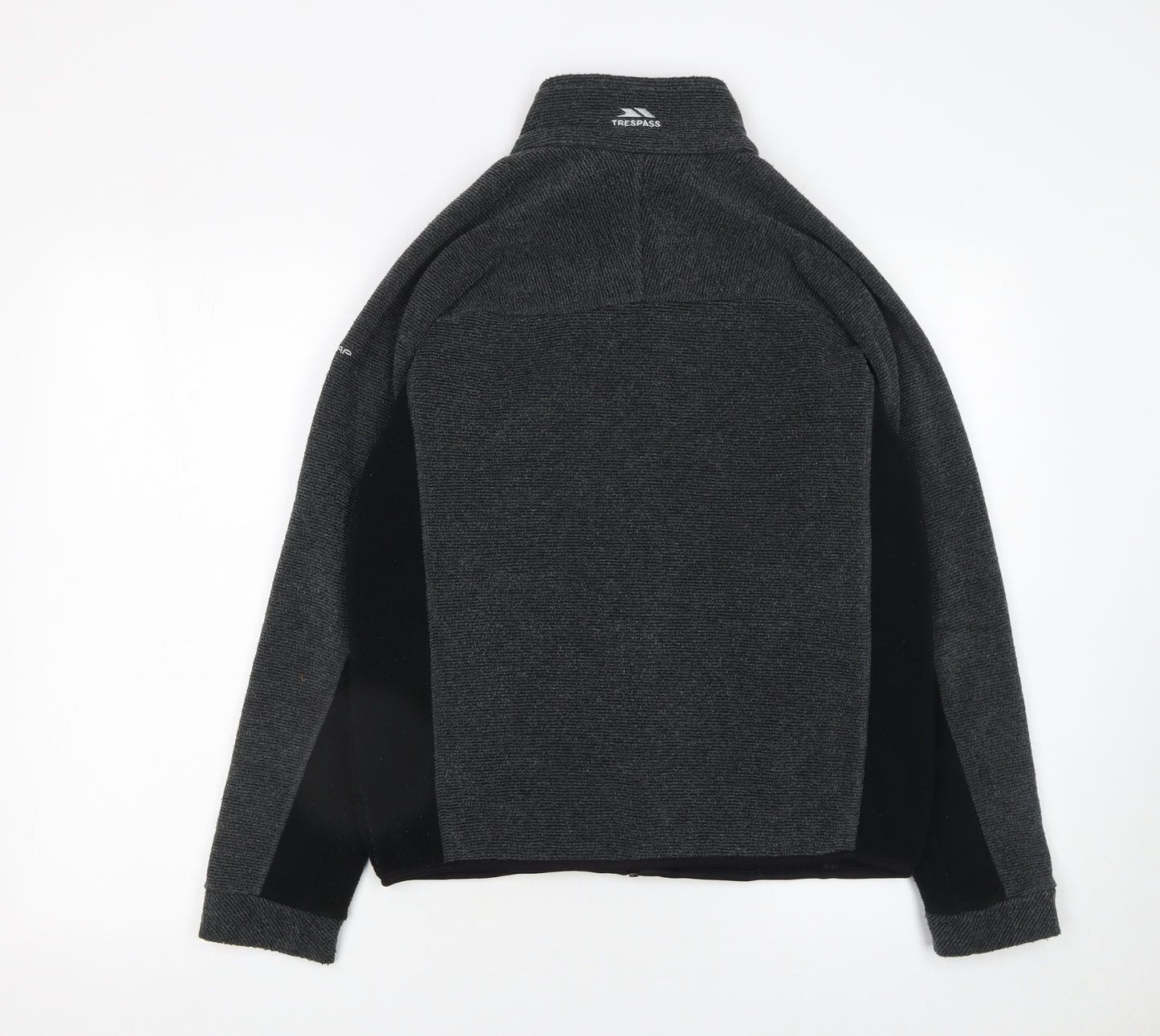 Trespass Men's Grey Softshell Fleece Full Zip Jacket XXS