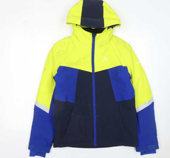 Schöffel Boys Blue Ski Jacket 14 Years Waterproof Hooded Winter Coat