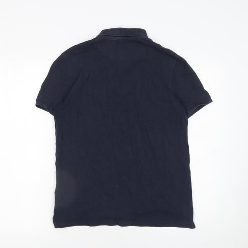 U.S. Polo Assn. Men's Blue Classic Fit Cotton Polo Shirt Size S