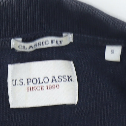U.S. Polo Assn. Men's Blue Classic Fit Cotton Polo Shirt Size S