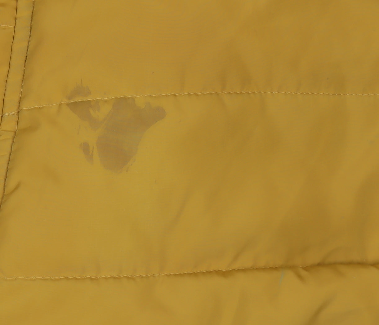 Regatta Women Mustard Puffer Jacket Hooded Faux Fur Trim UK 16